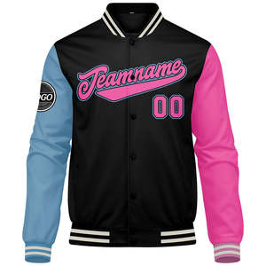 Chaqueta Varsity de Alta Calidad Hecha a Mano con Diseño de Parches en la Parte Delantera, Estilo Béisbol Universitario, Unisex - Product Image 6