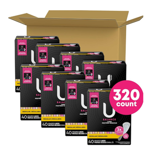 Venta al por mayor U by Kotex Balance Wrapped Panty Liners Descuento Precio más bajo Lote a granel Delgado y cómodo - Product Image 1