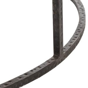 Table basse et table centrale de style moderne et antique, décorative, ronde, pour salon, chambre à coucher, en métal laiton - Product Image 4