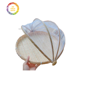 Cesta de bambú de bajo costo con cubierta de red, proveedor a granel al por mayor, Exportación de fábrica de Vietnam, Grado superior consistente - Product Image 5