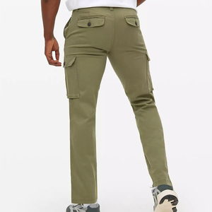 Pantalones Cargo de Lona para Hombre, Estilo Camuflaje, Ligeros, Casuales, con Múltiples Bolsillos - Product Image 6