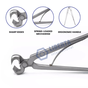 Pince à sabot personnalisable 10 ''12'' avec outils de maréchal-ferrant réutilisables pour instruments vétérinaires à ressort - Product Image 2