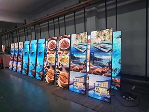 Mỹ kho kho xách tay trong nhà p1.8 p2.5 gương Màn hình LED hiển thị với kỹ thuật số đứng Poster video cho trung tâm mua sắm - Product Image 5