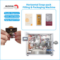 Machine de remplissage de liquides entièrement automatique à grande vitesse à 4 voies pour films plastiques Laymax, pour aliments, miel, confiture, sauce, concentré de café