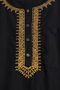 La ropa islámica más vendida, ropa informal, nueva venta al por mayor, vestido de musulmán sencillo, ropa de uso islámico, Thobes - Product Image 6