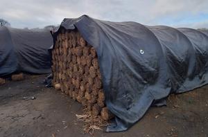 Bâche de remorque en HDPE 250 g/m² avec œillets en laiton, couverture de chargement de camion, imperméable, résistante aux UV, renforcée - Product Image 6