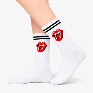 Chaussettes de sport en coton 100 % respirantes et anti-transpiration pour le fitness, le cyclisme et le quotidien, tricotées pour l'automne - Product Image 2