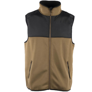 Chaleco polar Softshell para hombre Chaleco Softshell ligero para exteriores con bolsillos Chaqueta de bloque de color a prueba de viento para hombre desgaste con OEM - Product Image 2