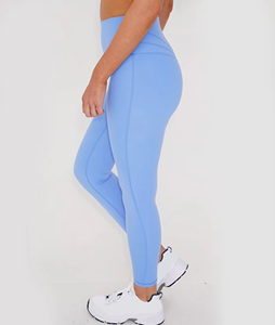Ensemble de 2 pièces pour femmes, soutien-gorge de sport et leggings respirants à taille haute avec cordon de serrage, vêtements de sport pour la salle de sport, entraînement, fitness, vêtements de sport assortis - Product Image 4