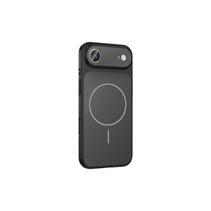 Étui de chargement sans fil magnétique de luxe M-Safe en argent pour iPhone 17, coque en silicone style Air Ins avec protection électroplaquée de l'appareil photo - Product Image 3