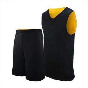 Premium Quality Basketball Uniforms Unisex Sportswear Shorts Sets Breathable Printed Logo Plus Size Wholesale Custom Design - Product Image 1