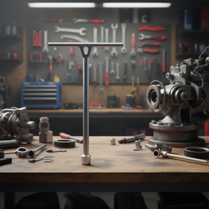 Juego de doce llaves en T con apertura hexagonal, herramienta duradera y versátil - Product Image 3