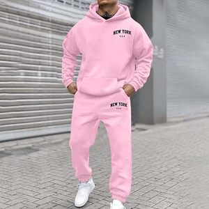 Oversized <b>Zip</b> up Hoodies and Sweat Pants Set Manufacturer Flared Tracksuit Men Custom Logo Unisex Sweatsuits 100% Cotton - Product Image 1
