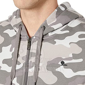 2022 Custom Zipper Hoodie Men Sweat Shirt Full Zip Up Hoodie <b>Jacket</b> Custom 100% Cotton/polyester Custom Color <b>Jacket</b> Winter - Product Image 5
