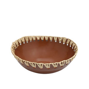 ชามกลมทำจากหนังสำหรับเสิร์ฟอาหารบนโต๊ะชามรับประทานอาหารดีไซน์ใหม่ล่าสุดจำนวนมาก - Product Image 1