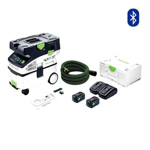 Festool CTLC MINI I-Plus 577149 36V 18V x 2 5.2Ah Li-ion sans fil MINI 10L Classe L Mobile Basic Dust Extractor Energy Combo Kit - Product Image 2