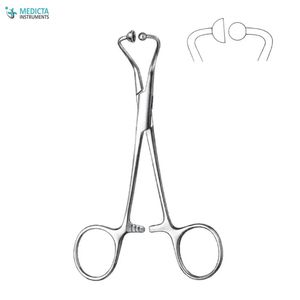 แคลมป์ผ้าเช็ดตัวบอลและซ็อกเก็ต 11.5 ซม. / แคลมป์ผ่าตัดทั่วไป - Product Image 2