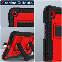 Housse de tablette robuste à fixation directe d'usine avec support pliable et bandoulière pour Samsung Galaxy Tab A11 Plus A9 Plus 11 pouces