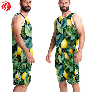 Último estilo de ropa de hombre, uniforme de baloncesto estampado, ropa de hombre de buena calidad, ropa deportiva de poliéster Bsci, conjunto de uniforme de baloncesto - Product Image 6