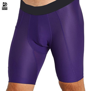 Pakistan Made High Quality <b>Men</b> <b>Compression</b> <b>Shorts</b> with Elastic Waist Quick Dry & Breathable Fabric-Private Label for Adults - Product Image 6