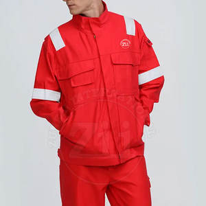 Breathable ANSI Class 1 Waterproof <b>LED</b> Flash Custom Logo Nylon Polyester Made <b>Working</b> Wear Safety Hi-Vis Reflective Overall Suit - Product Image 4
