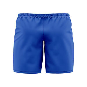 Bermudas de talla grande para hombre de alta calidad, diseño deportivo con cintura elástica, tela de lana transpirable de tejido medio, Color sólido - Product Image 3