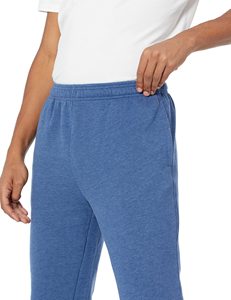 Haute qualité hommes Style décontracté 100% coton pantalons de survêtement Logo personnalisé Gym Joggers pantalon plaine polaire Joggers pantalon en gros hiver - Product Image 3