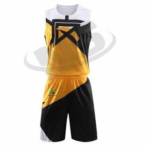 Uniforme de baloncesto de calidad superior para hombres OEM Diseño personalizado Peso ligero Ropa deportiva de secado rápido 100% Poliéster Hecho en Pakistán - Product Image 2