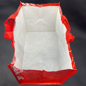 ถุงช้อปปิ้งผ้า PP ใช้ซ้ำได้ลามิเนตพิมพ์โลโก้ของคุณเอง - Product Image 2