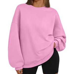 Sweat-shirt à capuche pour femme en coton 100% personnalisé à manches longues en polaire à séchage rapide respirant de haute qualité pour l'extérieur - Product Image 6