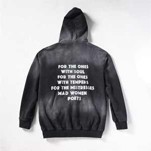 Topshow เสื้อฮู้ดผ้าฝ้ายทำจากเทอร์รี่ฝรั่งเศสโอเวอร์ไซซ์เสื้อผ้าแนวสตรีทพิมพ์ลายสำหรับฤดูหนาว - Product Image 6