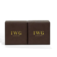 Caja de regalo de joyería de cartón con logotipo personalizado de lujo Cajas de Regalo personalizadas con logotipo