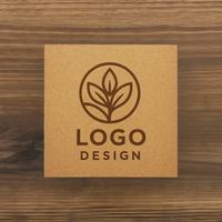 Sous-verres carrés en papier kraft biodégradable et recyclable, à paroi simple, personnalisables avec logo et diamètre, pour bars – Vente en gros