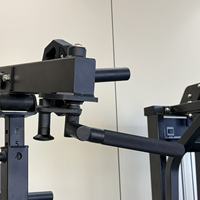 Machine de musculation professionnelle PowerX Viking Press à charge libre pour l'entraînement des épaules