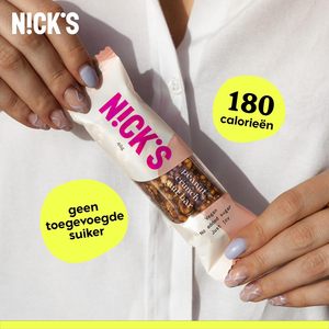 NICKS Peanut crunch, barre de cacahuètes végétalienne au chocolat keto, sans sucres ajoutés, sans gluten (12x40g) - Product Image 3