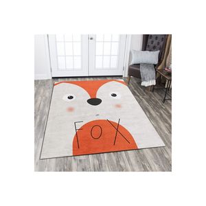 Alfombra antideslizante con estampado digital 3D de ardilla para habitación de niños 487KRL1822 - Product Image 1