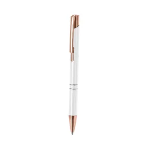 Penna a Sfera Personalizzata Croft in Materiale Riciclato - Product Image 1