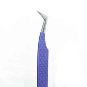 Jeu de pinces à cils en acier inoxydable avec logo personnalisé Outil de levage de cils avec pointe Logo personnalisé - Product Image 6