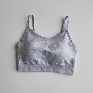 Women's High <b>Support</b> Cross <b>Back</b> Gym Bra Breathable Quick Dry Anti-Bacterial Customized Colors for Running Yoga Wholesale Front - Product Image 1