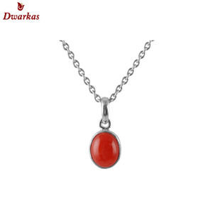 Colgante de Plata de Ley 925 Clásico de Lujo Hecho a Mano con Piedra de Ónix Rojo Natural, Joyería para Fiestas - Product Image 5