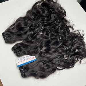 Proveedores de cabello crudo vietnamita Cabello ondulado profundo crudo camboyano Tejido Extremos más gruesos doblemente dibujados - Product Image 2