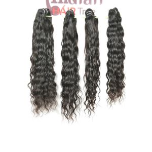 Cuticule vietnamienne cheveux alignés double dessiné Virgin Bundle vague profonde vendeur indien faisceaux bruts modèle: Cheveux indiens vierges bruts - Product Image 6