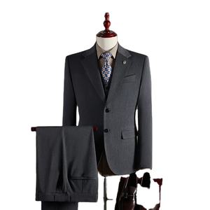 Nuevo Diseño Personalizado, Pantalones de Traje para Hombre, de Tela TR Transpirable, Antiarrugas, de Alta Calidad, Corte Entallado, Cuello en V, Formal y Elegante - Product Image 3