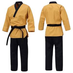 ชุดออกกำลังกายผ้าฝ้ายสไตล์ judo GIS Jitsu ชุดคาราเต้ดีไซน์ตามสั่งมาใหม่ทนทาน - Product Image 1