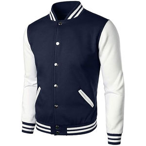 Nouvelle Arrivée 2026 – Blouson Universitaire Personnalisé en Laine, Bomber en Polaire de Haute Qualité, Veste de Baseball pour Homme - Product Image 2