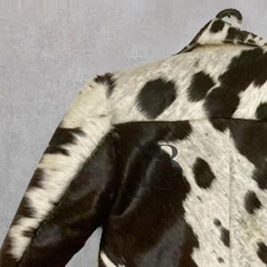 Chaqueta de cuero de vaca de nuevo estilo proveedor al por mayor para hombre chaqueta de cuero de vaca de alta calidad para hombre Impresión de logotipo personalizada - Product Image 2