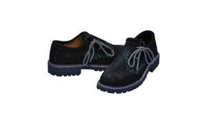 Lederhosen รองเท้าสีน้ำตาลอูฐแบบดั้งเดิมรองเท้าบาวาเรียสำหรับผู้ชายมีสีและขนาดที่กำหนดเอง - Product Image 5