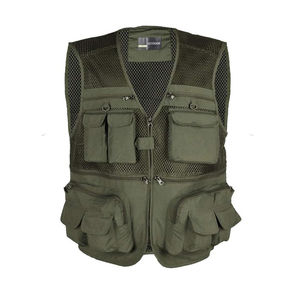 Gilet de chasse camouflage unisexe d'hiver, imperméable, multi-poches, respirant, vêtements d'extérieur - Product Image 1