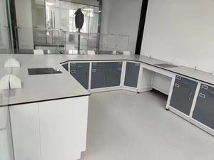 Mobiliário de Microbiologia de Laboratório, Bancada de Laboratório com Armários Móveis, Mesas de Laboratório de Química para Escolas, Bancos Universitários - Product Image 4