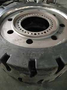 Pneu industriel à charge extrême 56x22 pour chariot de fonderie et équipement de transfert d'usine sidérurgique - Product Image 2